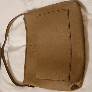 Guess Vegan Pebbled Mauve Colored  Leather Handbag~ New